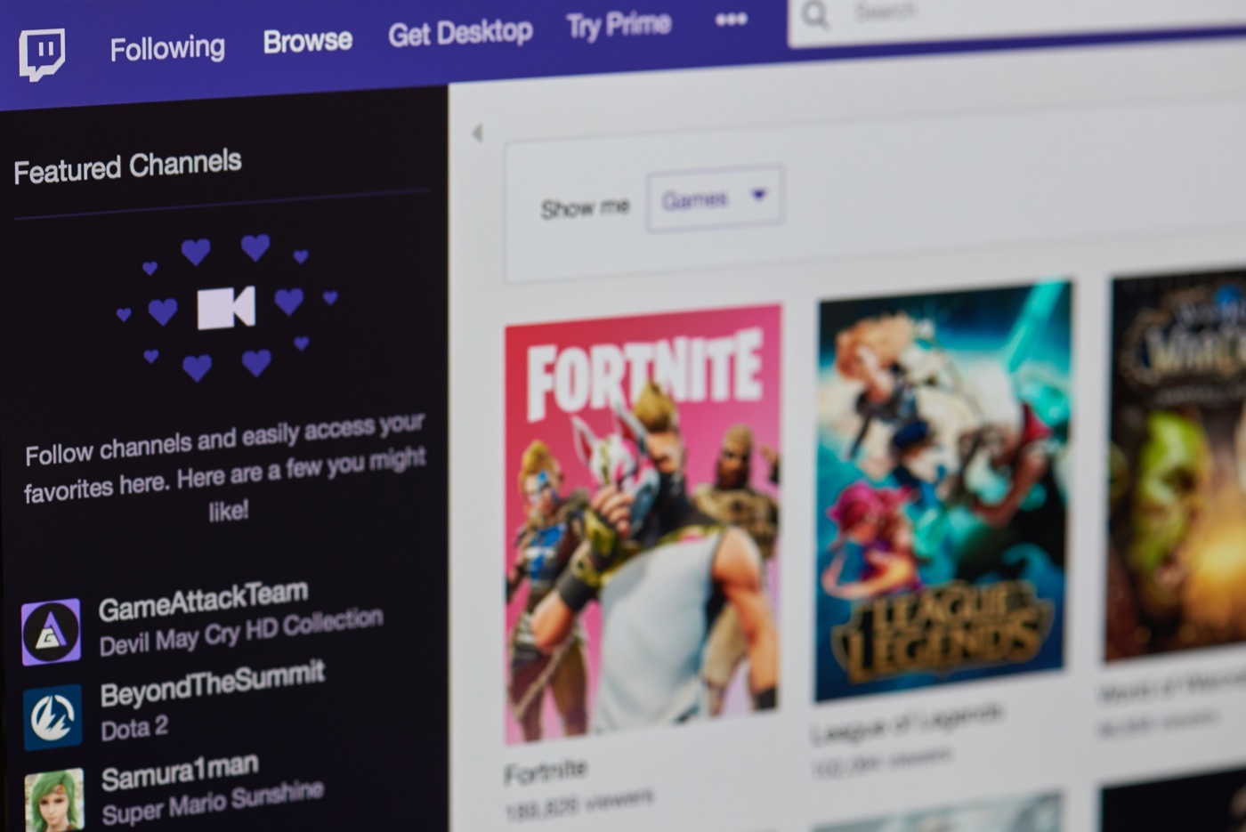 Sfida di Twitch